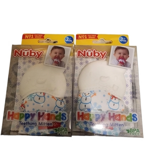Nuby happy hands‎ teething mitten